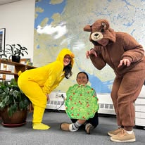 Photo: WRRB Staff Halloween costumes.