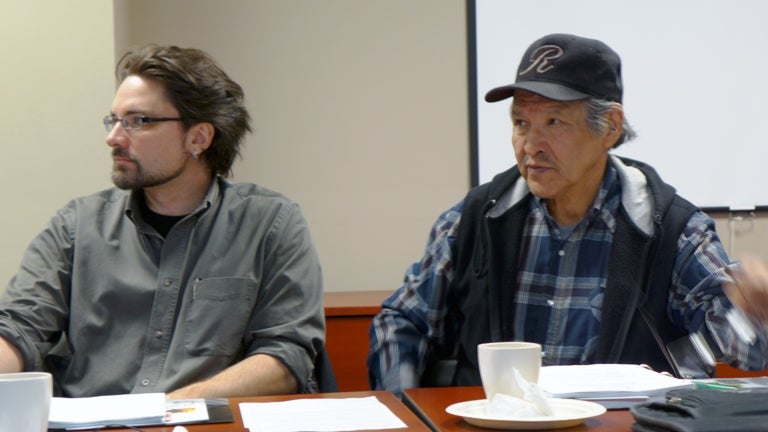 Moise Rabesca (at right) re-appointed to SARC and Boyan Tracz, Alternate member