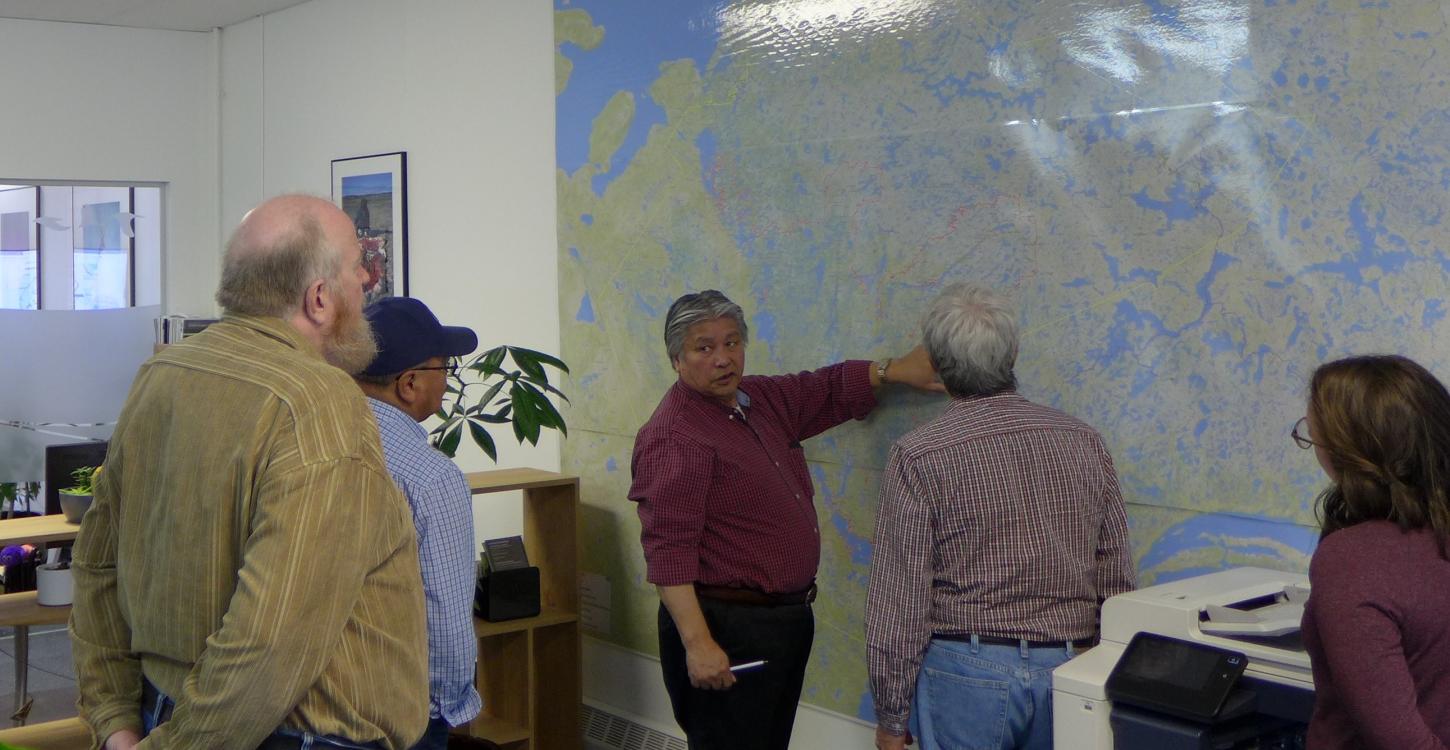 The Board deep in discussion; Photo Credit: Shalyn Norrish