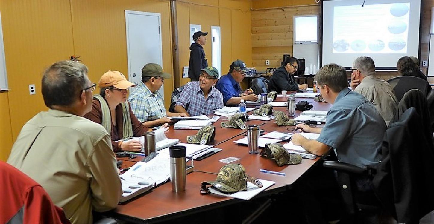 WRRB Board meeting in session (Photo:  Susan Beaumont, WRRB)