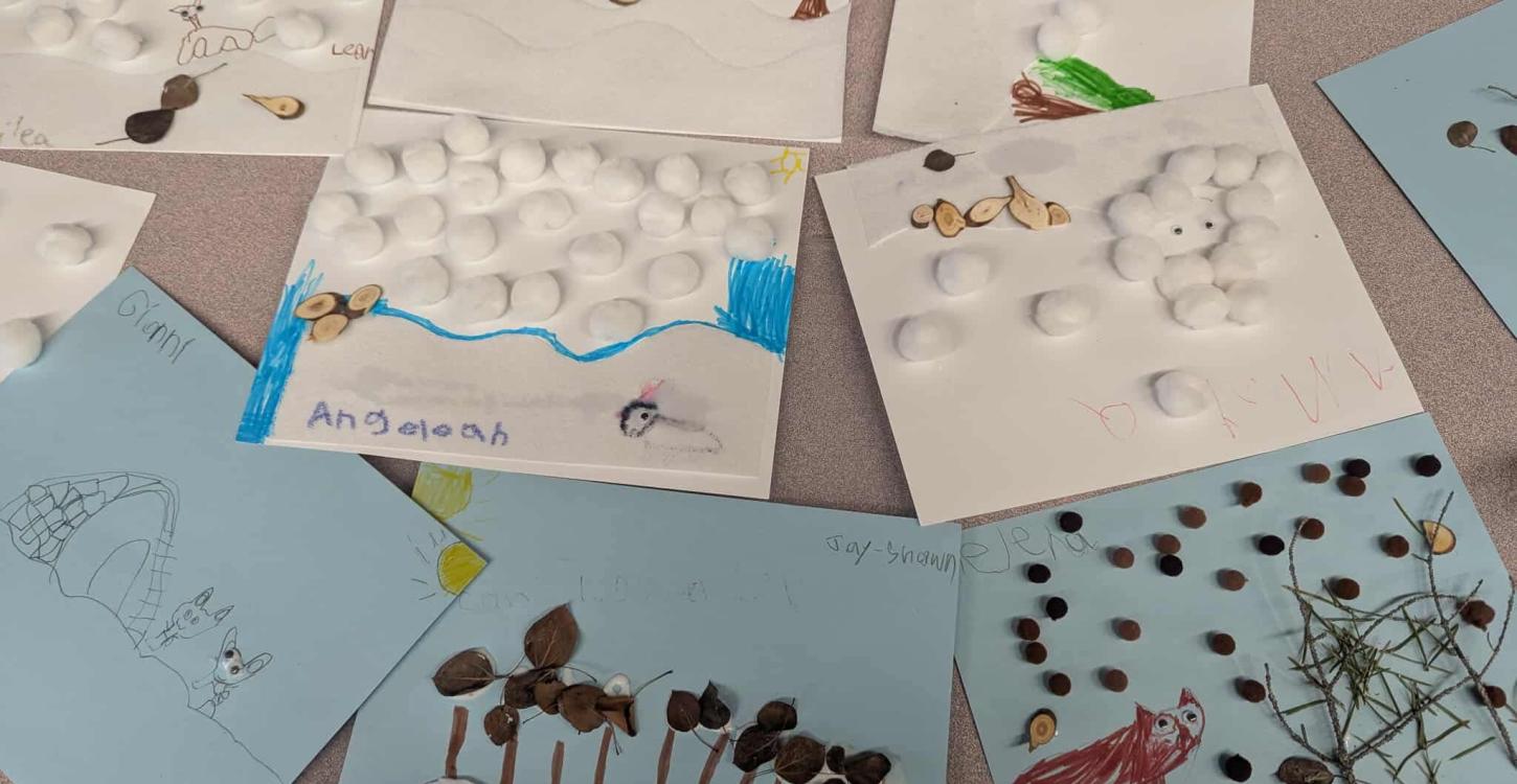 Mezi School Class 1/2 Artwork.