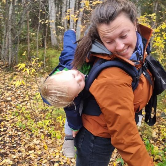 Photo: Aimee and Jack.