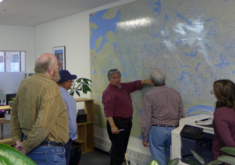 The Board deep in discussion; Photo Credit: Shalyn Norrish