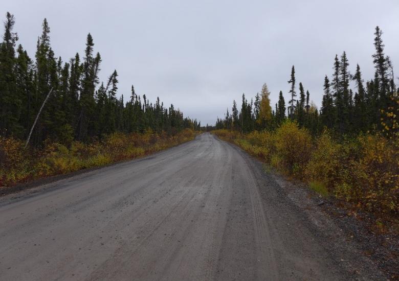 One of the many beautiful spots where trapping was done this season. Photo Credit: Shalyn Norrish. 