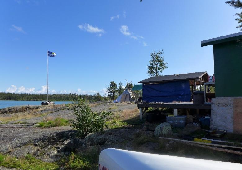 Fish Camp 2019 at Russell Lake; Photo Credit: WRRB Staff