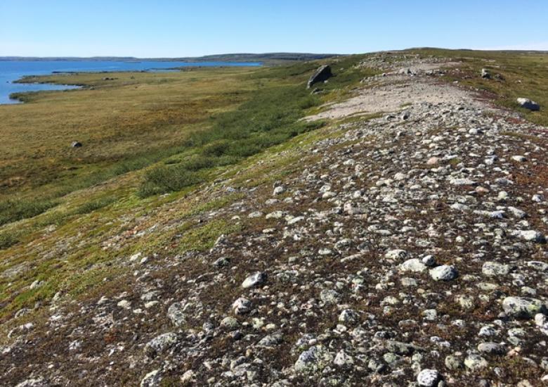 Esker on the Barrenlands (Photo: GNWT / T. Stephenson)