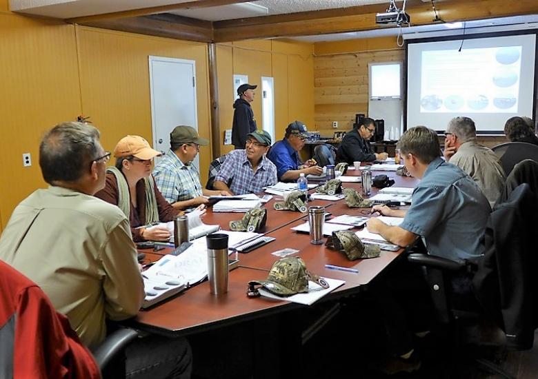 WRRB Board meeting in session (Photo:  Susan Beaumont, WRRB)