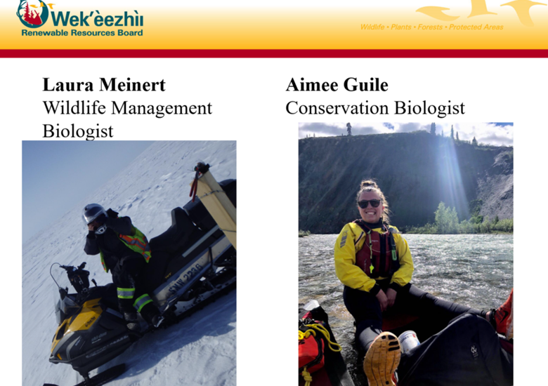 Laura and Aimee sharing the important work we do at the WRRB. 